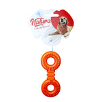 Load image into Gallery viewer, Jucărie pentru câini – Natura Plastic Barbed Ring Bone Dog Toy (12,5 cm)