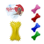 Load image into Gallery viewer, Jucărie pentru câini – Natura Plastic Barbed Paw Patern Bone Dog Toy (11 Cm)