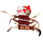 Load image into Gallery viewer, Set de Jucărie Pentru Pisici dentară Natura cu pene PTC-002 (25 cm)