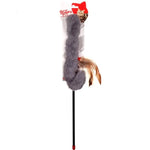 Load image into Gallery viewer, Jucarie pentru pisici – Natura Plush Snake Cat Toy Rod PTC-039 (45 cm)