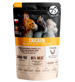 Load image into Gallery viewer, Pet Republic Hrana Umeda Pentru Pisici cu Bucati de Pui 100g