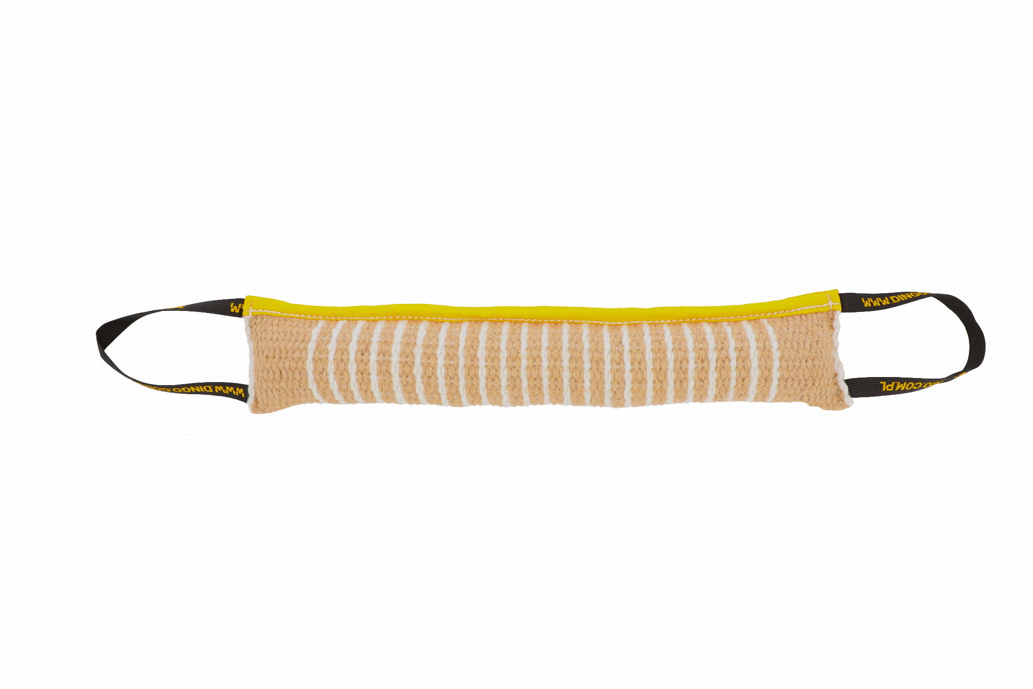 Jucărie de tras din iută cu două mânere cusute lateral mare