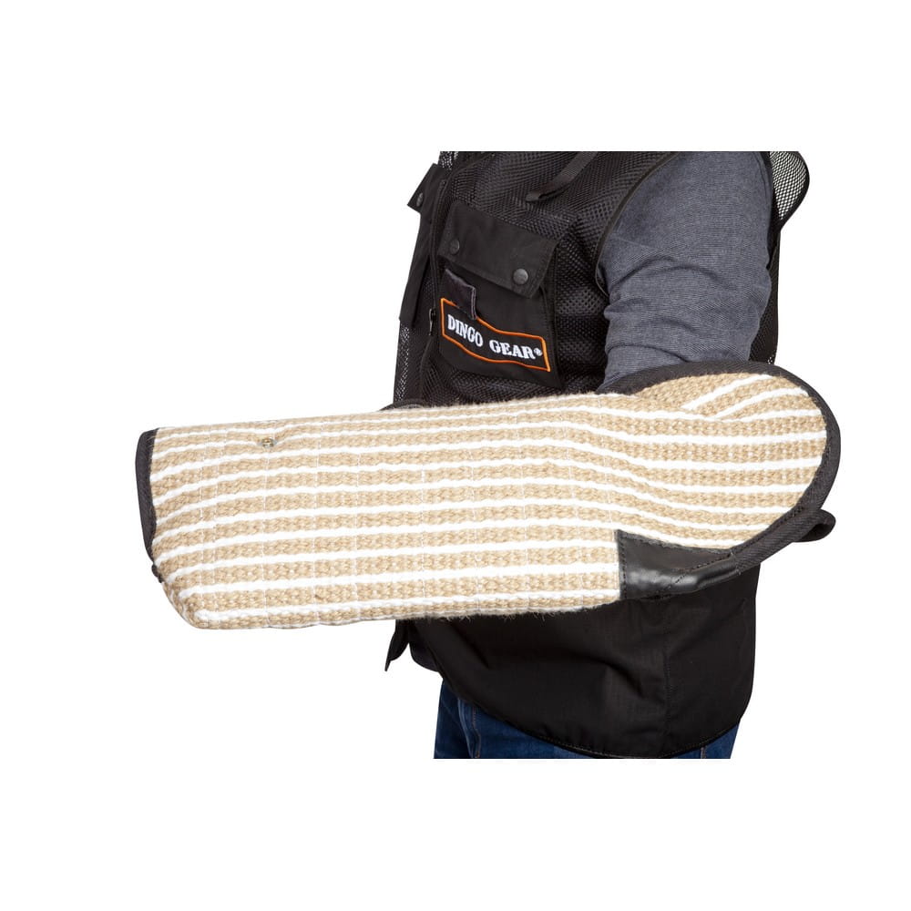Dingo Gear NERO – manșon de dresaj din iută foarte moale