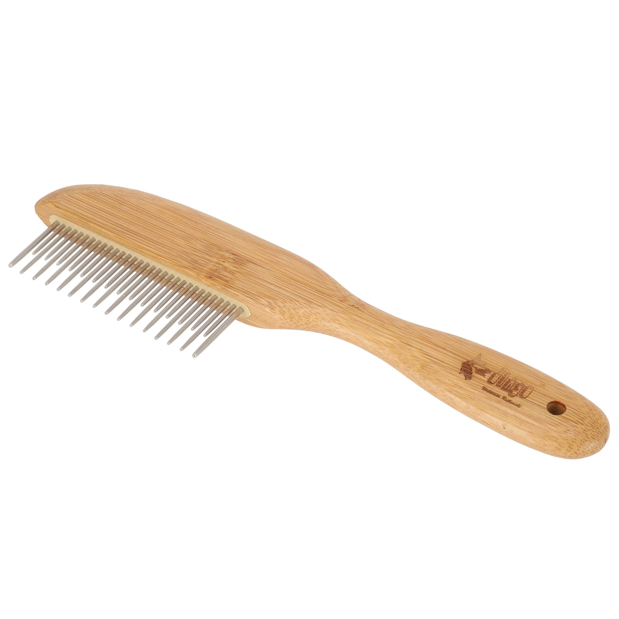 Pieptene cu mâner din bambus