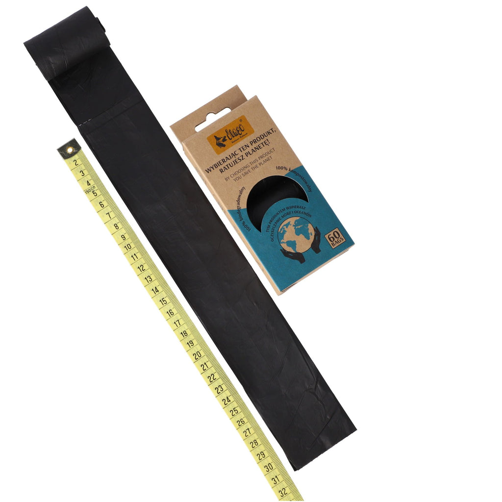 Pungi compostabile în cutie 4 × 15 bucăți