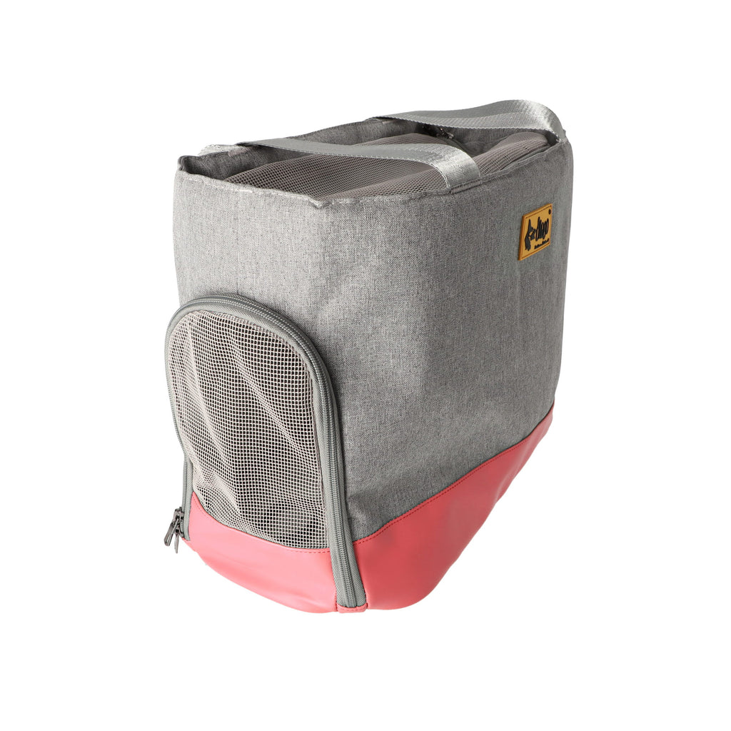 Geantă de transport pentru animale roz-gri 41 × 20 × 30 cm