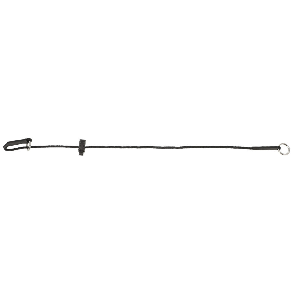 Dingo Gear – Zgardă de dresaj tip strangulare cu cordon din polipropilenă | S–XXXL | Ø 3 mm, culoare neagră
