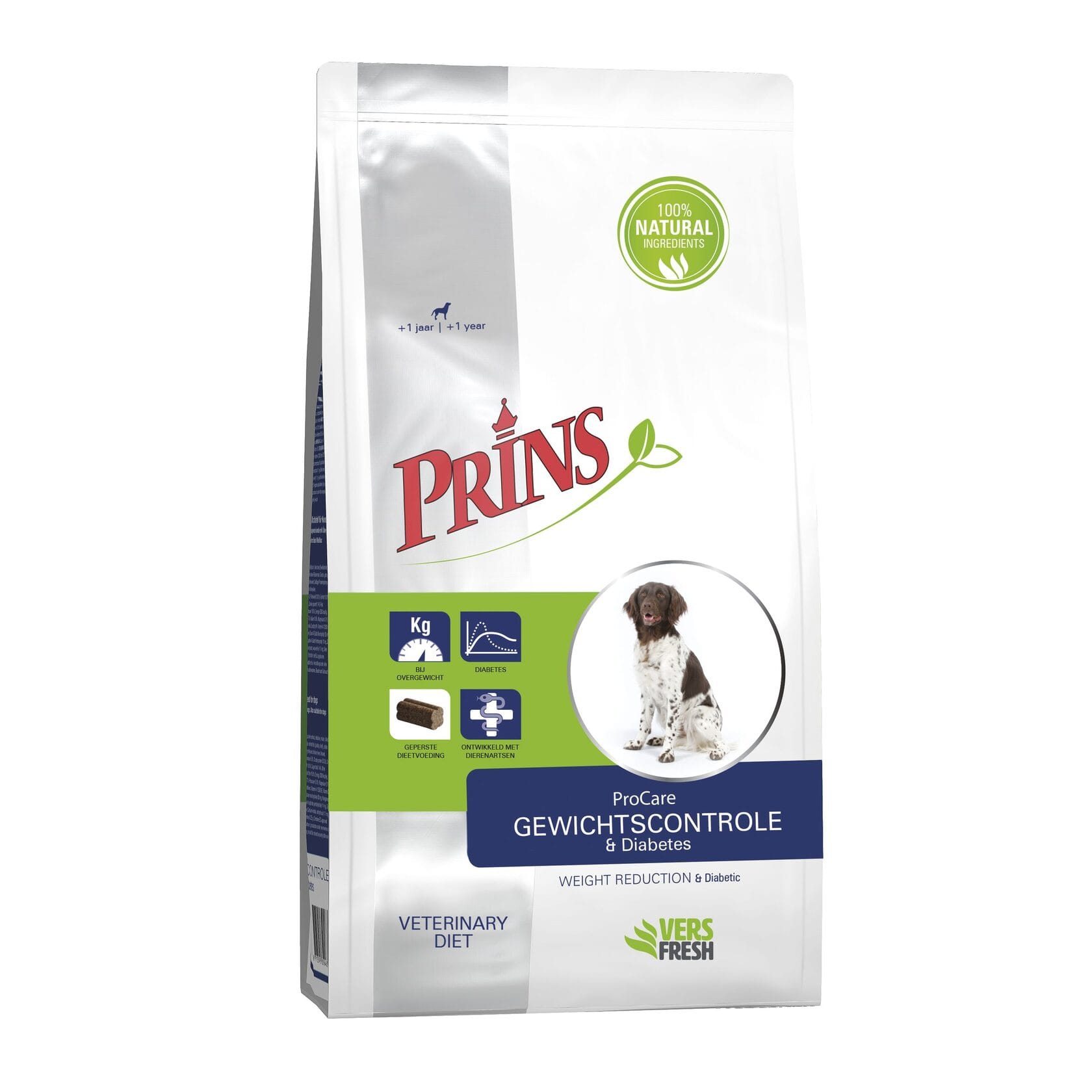 Prins ProCare – Hrană presata la rece pentru reducerea greutății și/sau diabet zaharat cu pui și orez