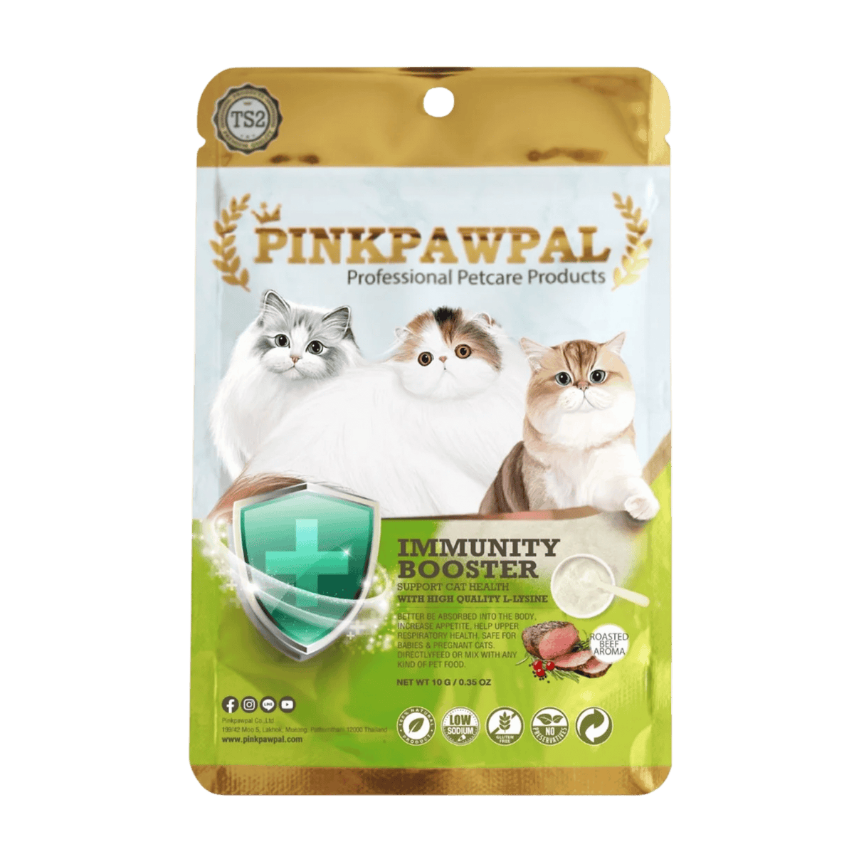 Immunity Booster - Supliment cu L-Lizină pentru susținerea imunității la pisici