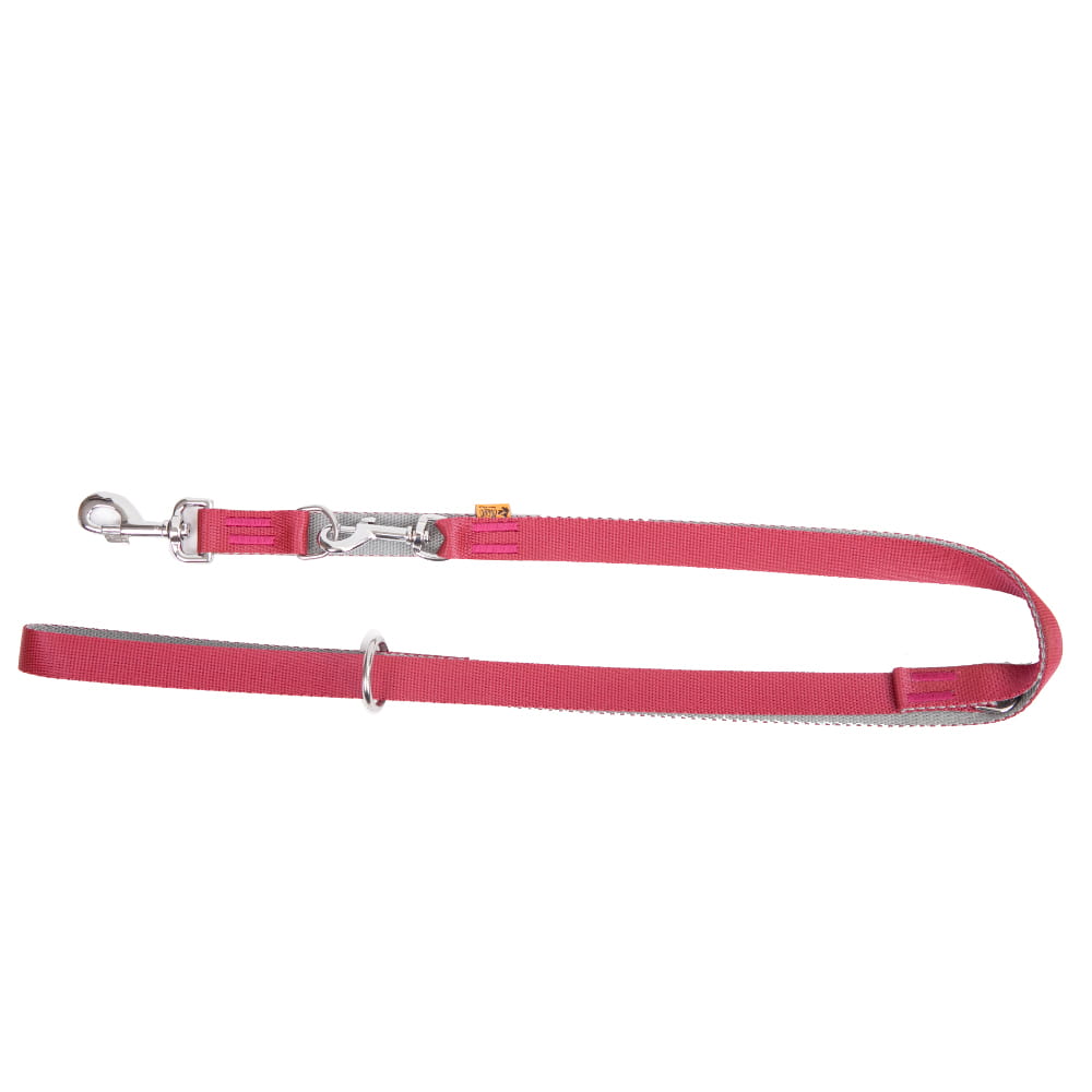 Lesă extensibilă din bandă Twilight Silver