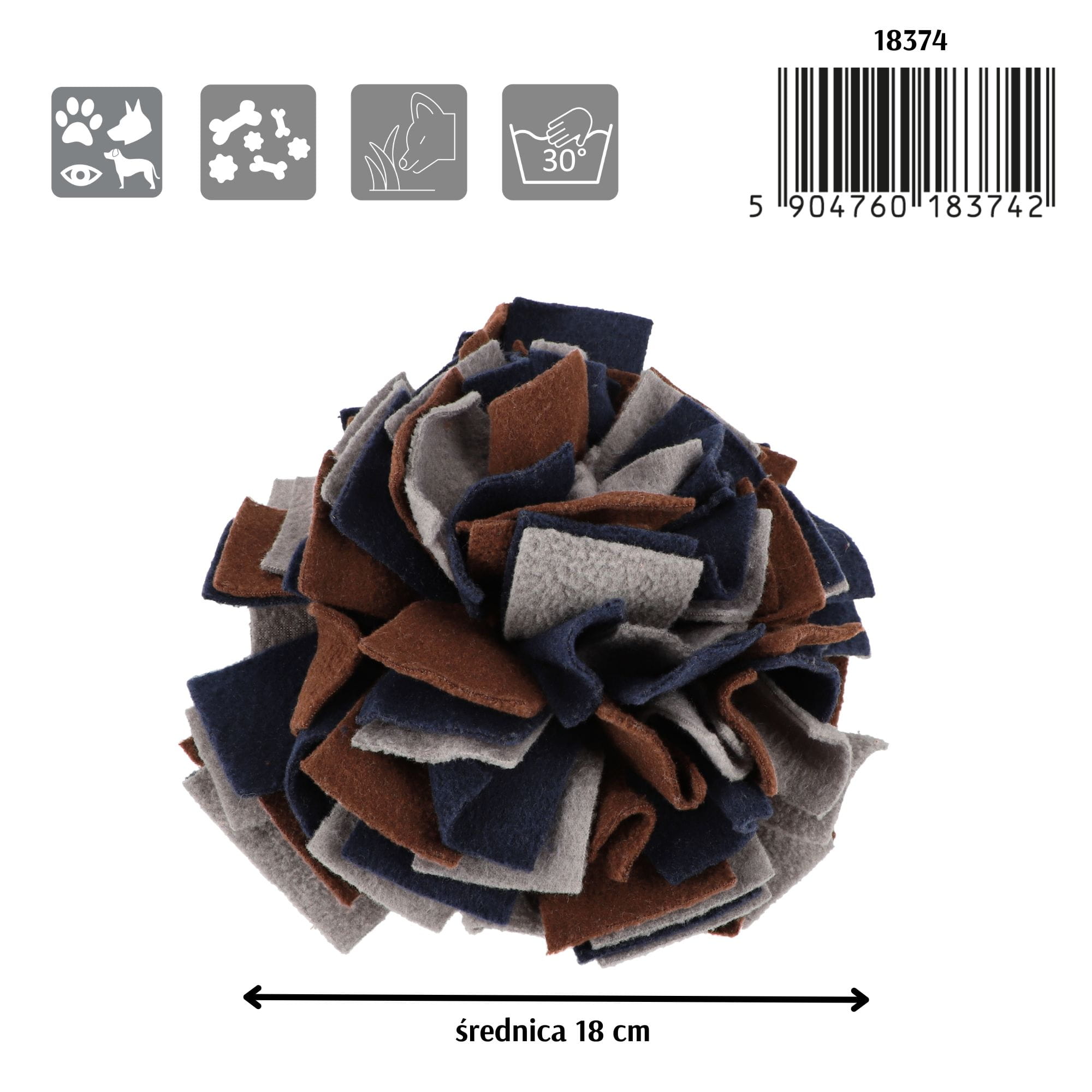 Minge de adulmecat 18 cm