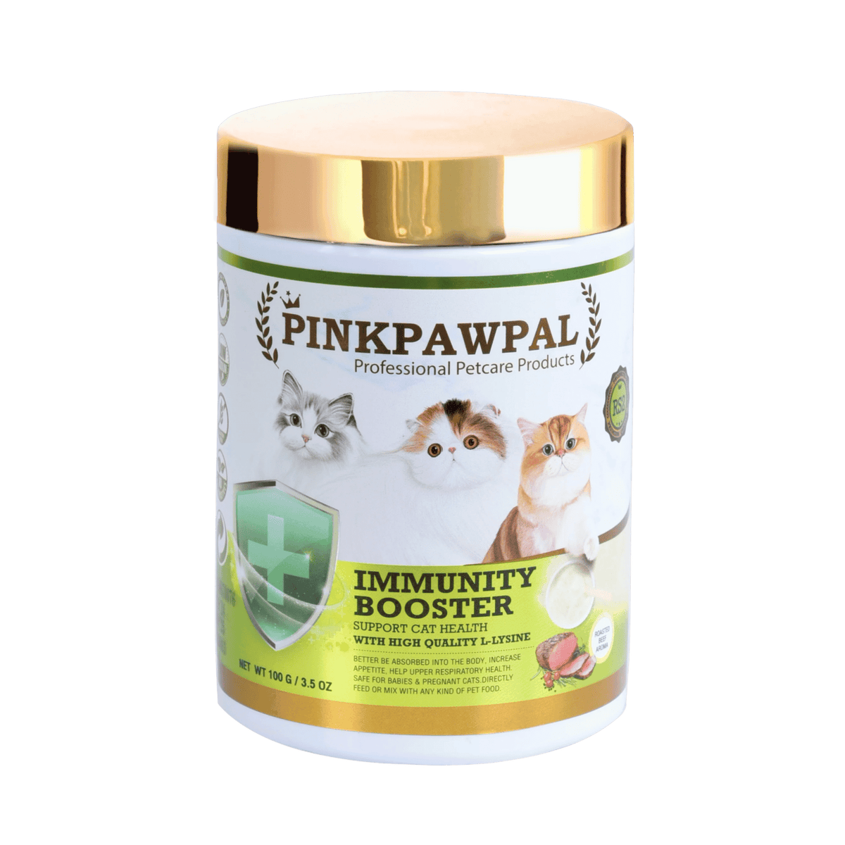 Immunity Booster - Supliment cu L-Lizină pentru susținerea imunității la pisici