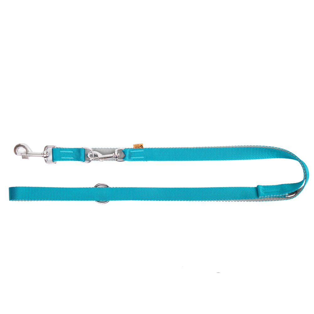 Lesă extensibilă din bandă Twilight Silver