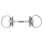 Zăbală NATHE eggbutt 18 mm, cu două articulații