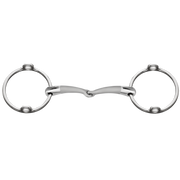Zăbală Gag SATINOX 14 mm, cu o articulație - oțel inoxidabil
