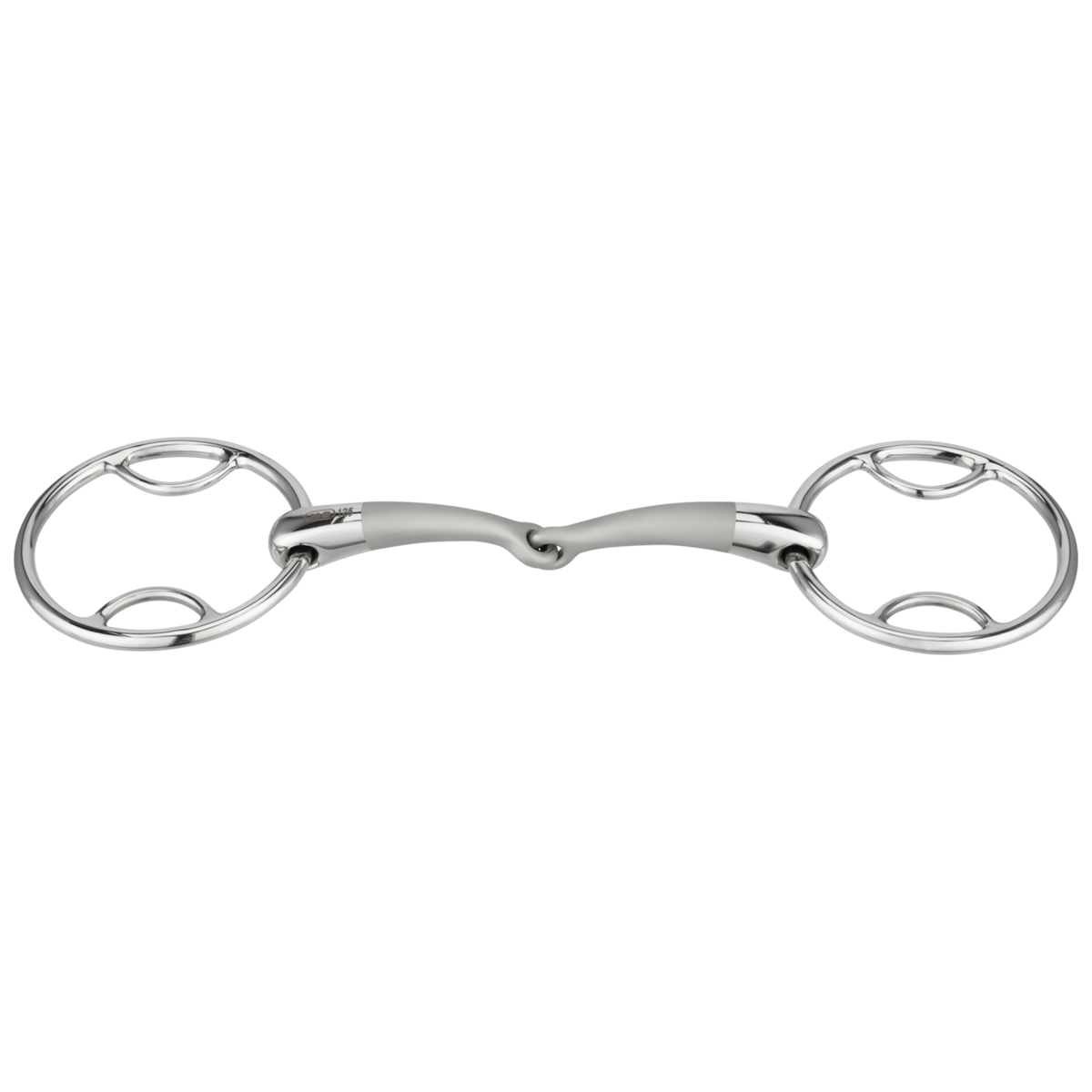 Zăbală SATINOX Multi Ring 14 mm, cu o articulație - oțel inoxidabil