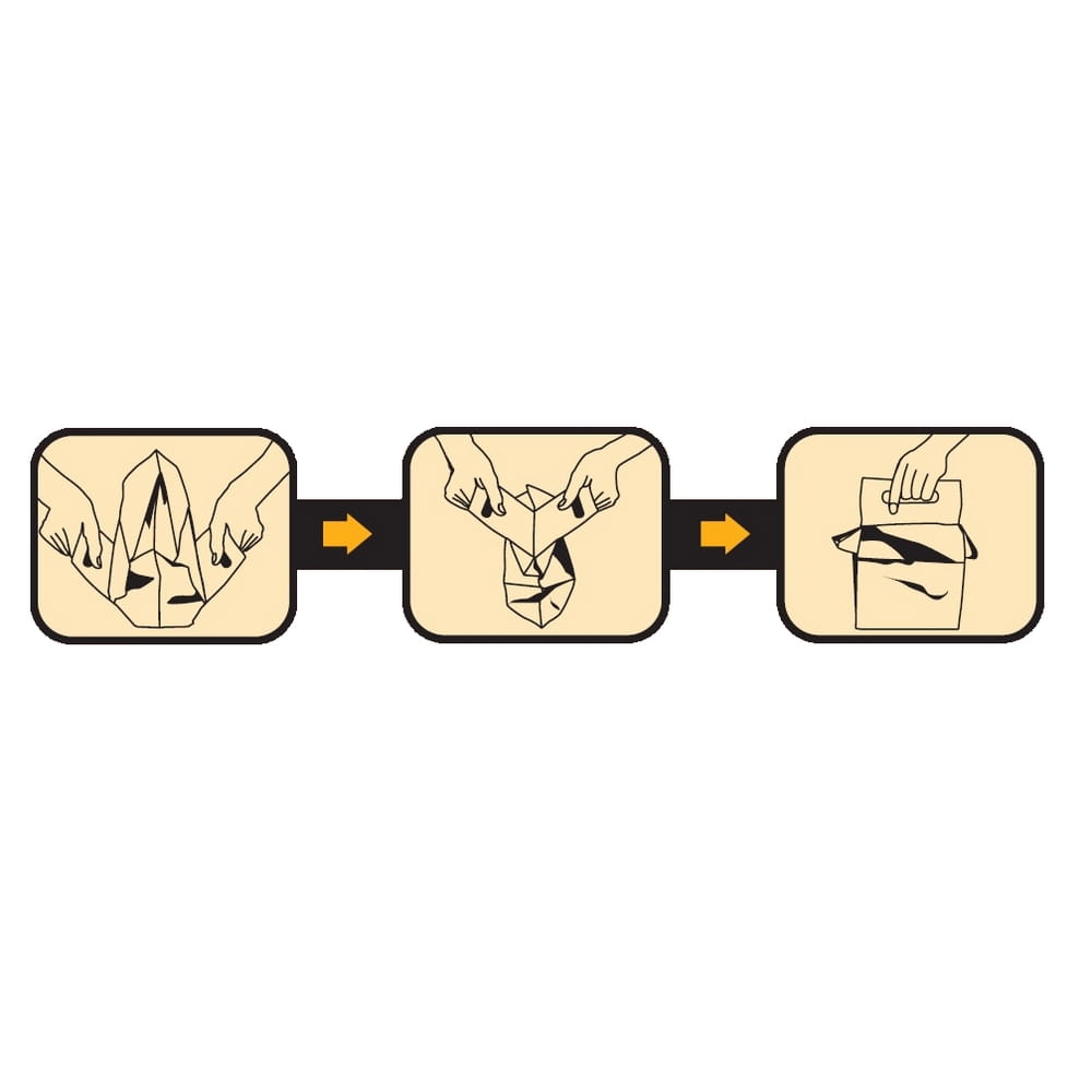 Pungi din hârtie pentru excremente