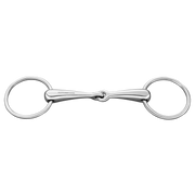 Trensă cu inele mobile 18 mm - oțel inoxidabil