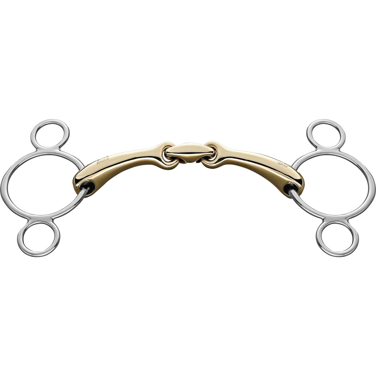 Zăbală universală Dynamic RS 16 mm, cu două articulații - Sensogan, mărime 115 mm