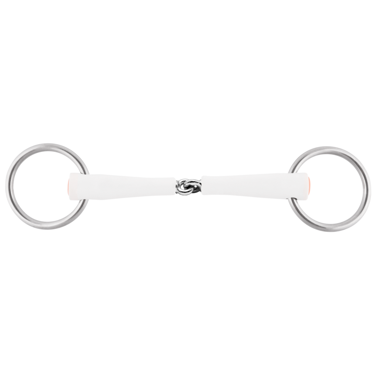 Trensă NATHE cu inele mobile 18 mm, cu o articulație (art. 40808)