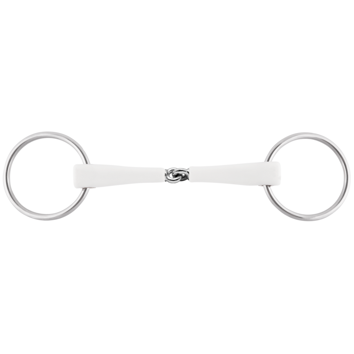 Trensă NATHE cu inele mobile 20 mm, cu o articulație (art. 40811)