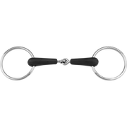 Zăbală din cauciuc moale 18 mm, cu o articulație - oțel inoxidabil