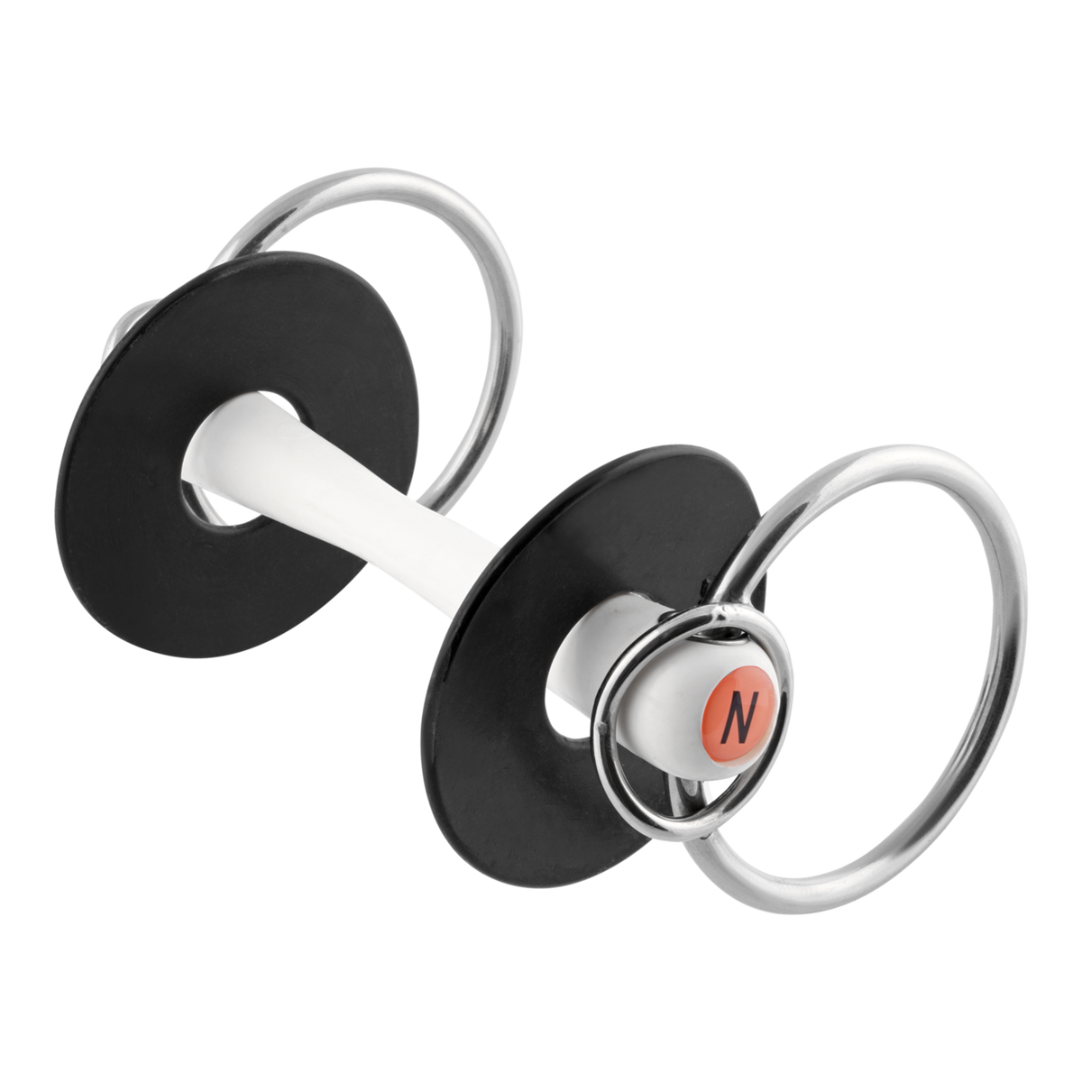 Zăbală standard NATHE 20 mm, cu inele mici suplimentare
