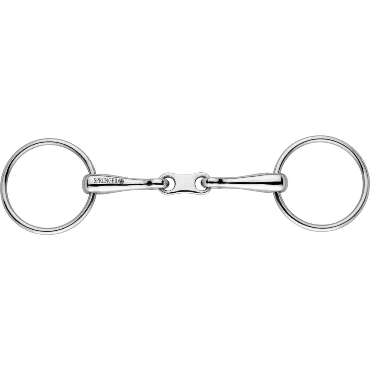 Zăbală French Link 16 mm - oțel inoxidabil