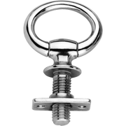 Inel cu placă filetată - oțel inoxidabil, lățime interioară 29 mm, diametru filet 10 mm