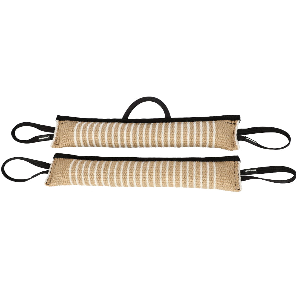 Dingo Gear – Jucărie tug din iută extra-rezistentă cu mânere – pentru antrenamente intensive cu câini de talie mare