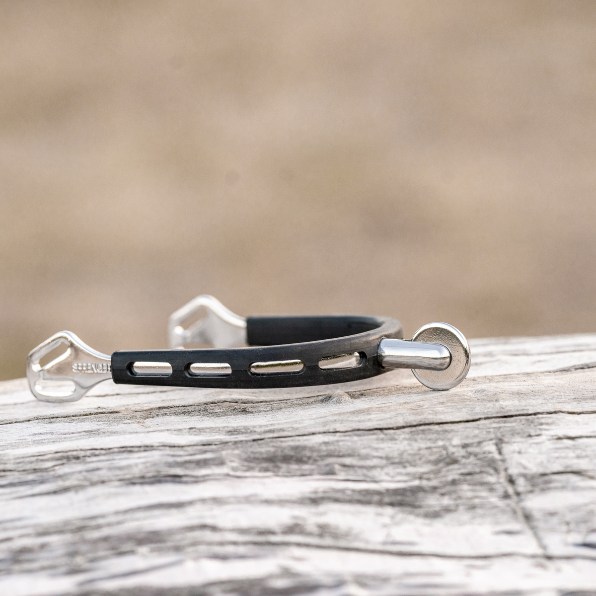 Pinteni ULTRA fit EXTRA GRIP cu prindere Balkenhol - oțel inoxidabil, 30 mm rotunjit, cu rotiță mare netedă