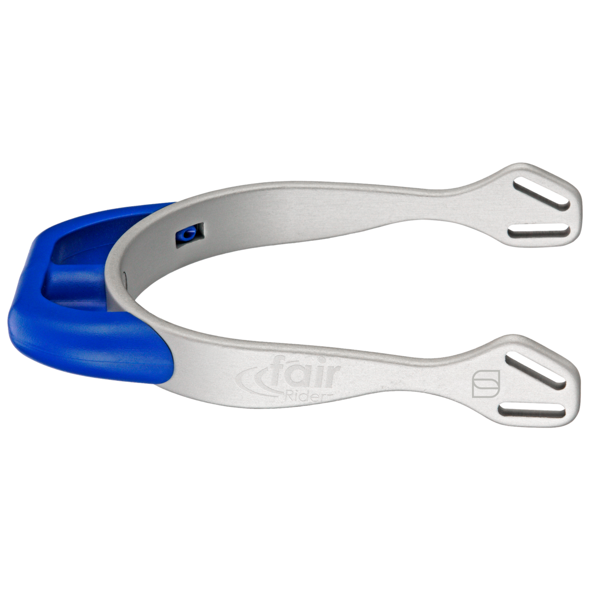 Pinteni fairRider - aluminiu, gât 20 mm negru, rotund aplatizat