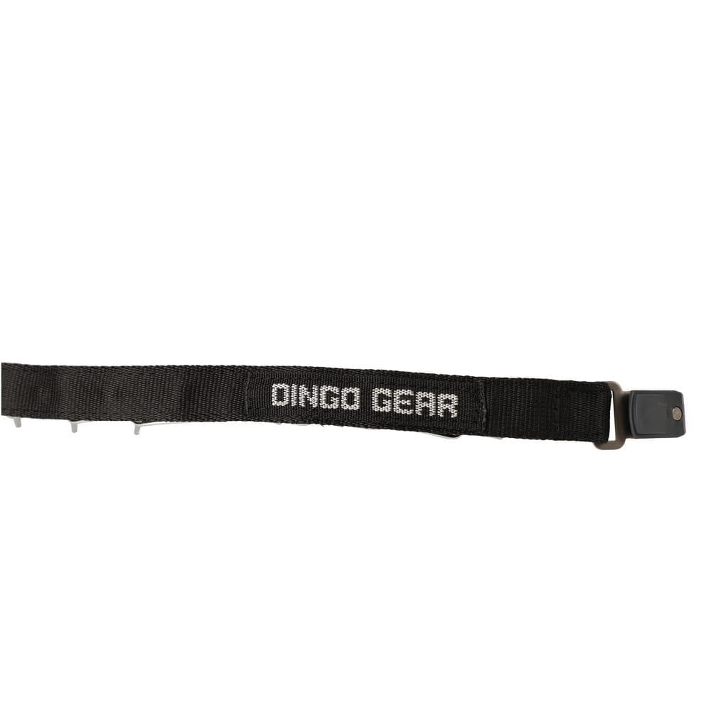 Dingo Gear – Zgardă cu țepi ascunși, cu curea reglabilă PROFI și cataramă cu eliberare rapidă Herm Sprenger