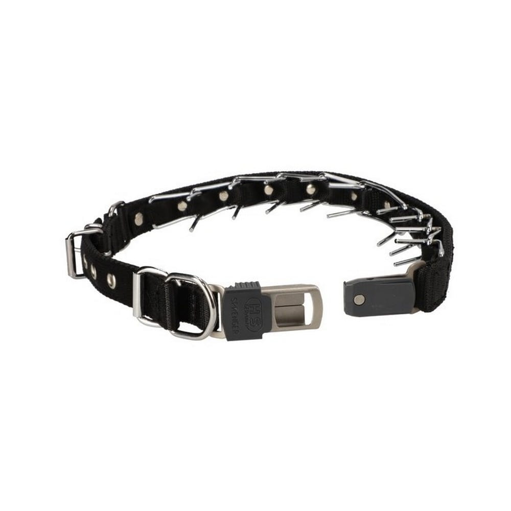 Dingo Gear – Zgardă cu țepi ascunși, cu curea reglabilă PROFI și cataramă cu eliberare rapidă Herm Sprenger