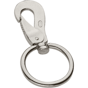 Carabină pentru lonjă - oțel nichelat, lățime interioară 45 mm, lungime 101 mm