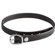 Curele pentru pinteni 45 cm BioThane®, negre