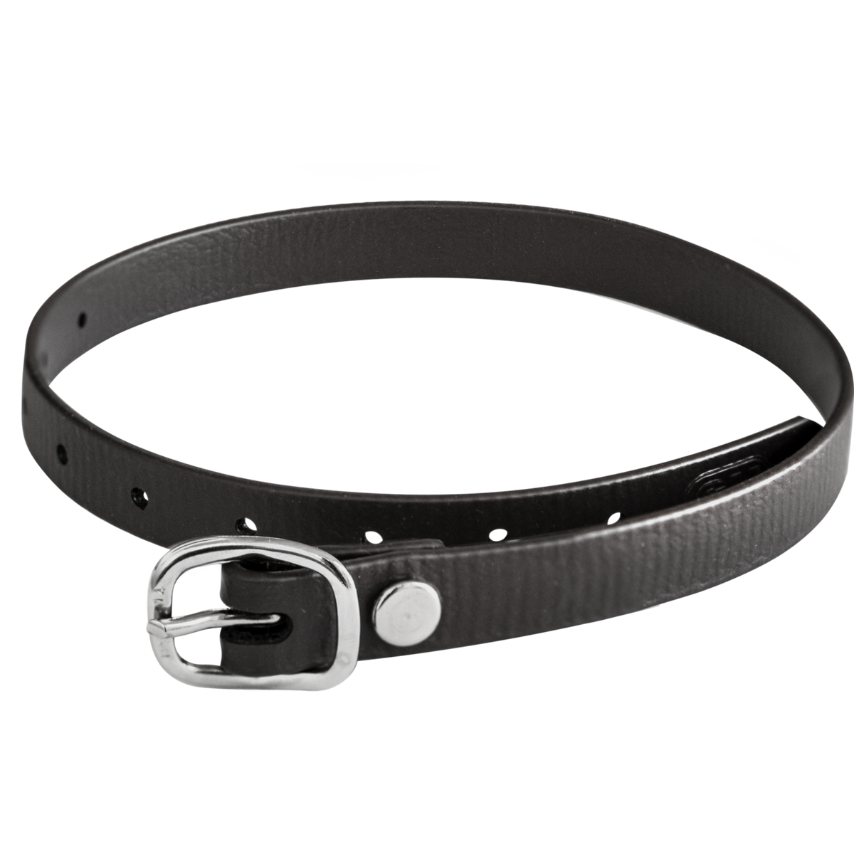 Curele pentru pinteni 45 cm BioThane®, negre