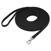 Lonjă BioThane® Footballgrip 10 m, neagră