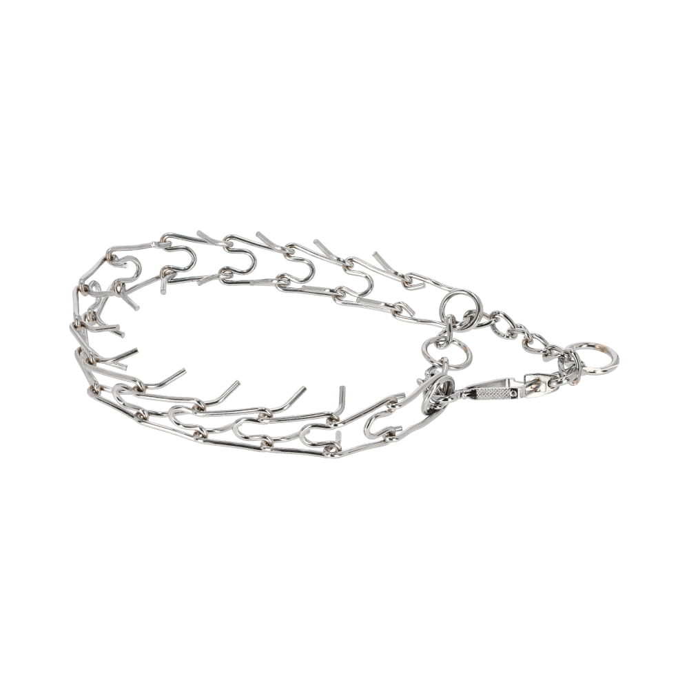 Zgardă pentru câine cu ținte, cu închidere clipsată