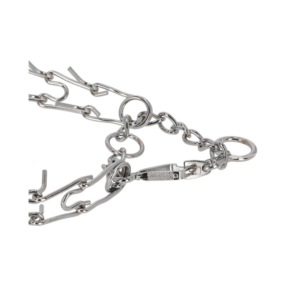 Zgardă pentru câine cu ținte, cu închidere clipsată