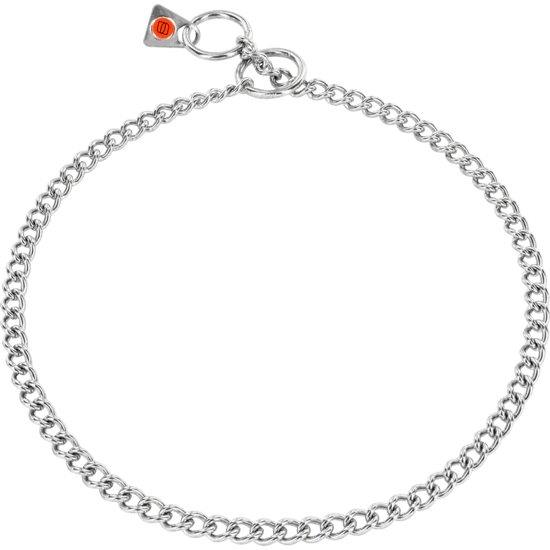 ZGARDĂ LANȚ PROFESIONALĂ SPRENGER Herm Sprenger pentru câini, zale rotunde din oțel inoxidabil 2,0 mm – control lin și durabilitate