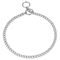 Zgardă de dresaj Sprenger cu zale plate lustruite din oțel cromat pentru câini, 2,0 mm