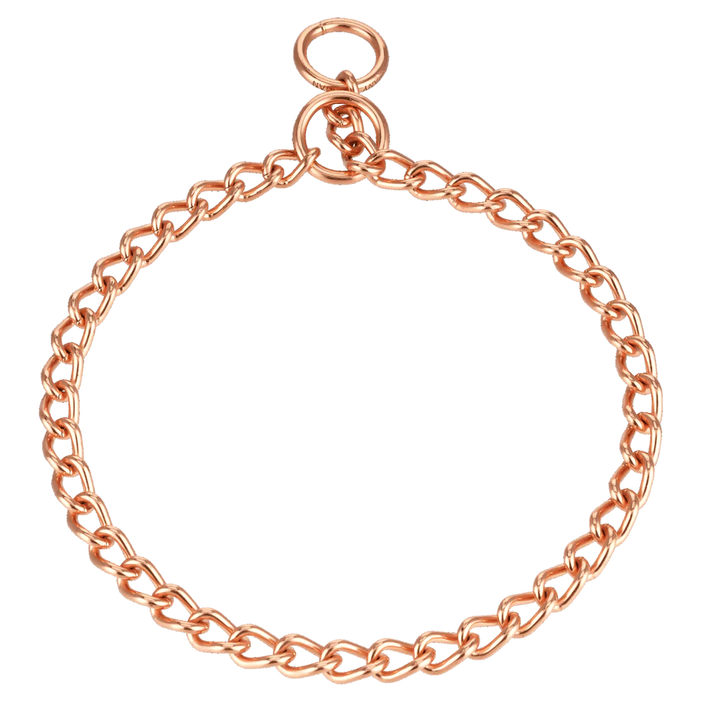 Zgardă de dresaj Sprenger cu zale rotunde din CUROGAN pentru câini, 3,0 mm