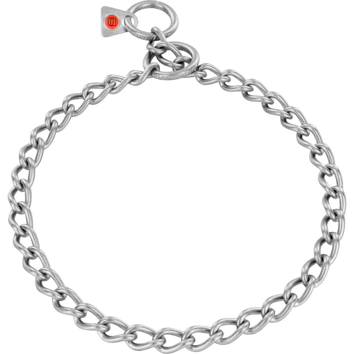 Zgardă, zale rotunde – Oțel inoxidabil mat, 3,0 mm