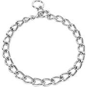 Zgardă de dresaj Sprenger extra rezistentă cu zale rotunde din oțel cromat, 5,0 mm