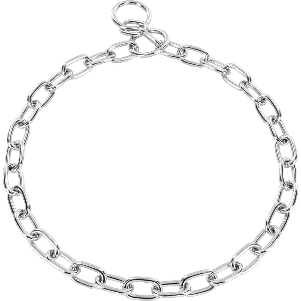 Zgardă medie – oțel placat cu crom, 3,0 mm