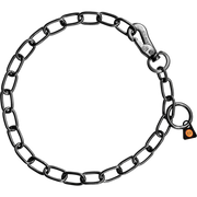 Zgardă de dresaj Sprenger reglabilă cu carabină Sprenger din oțel inoxidabil negru pentru câini, 3,0 mm