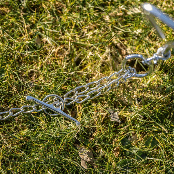 Lanț pentru ham – oțel placat cu nichel, 3,0 mm / 79"