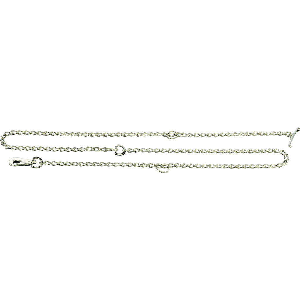 Lanț pentru ham – oțel placat cu nichel, 3,0 mm / 79"
