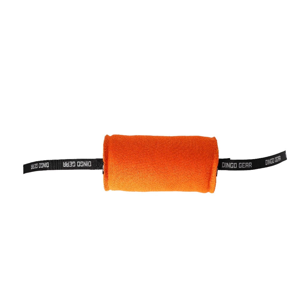 Dingo Gear – Jucărie de antrenament: rolă cu mânere din bandă textilă, 10 × 29 cm